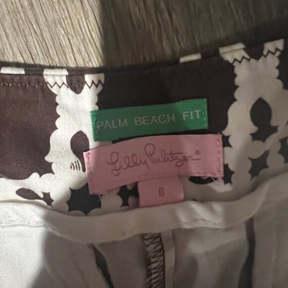 Lilly Pulitzer Palm Beach Fit crop pant size 6 - Picture 9 of 11